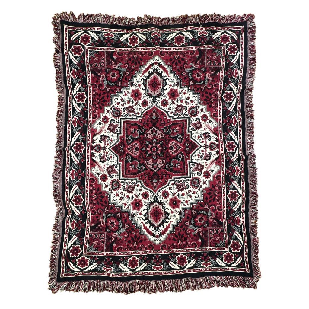 BNLV ラグ ブランケット ビンテージ 十字架 クロス ブランケット マット BNLV ラグ ブランケット ビンテージ 十字架 クロス ブランケット マット