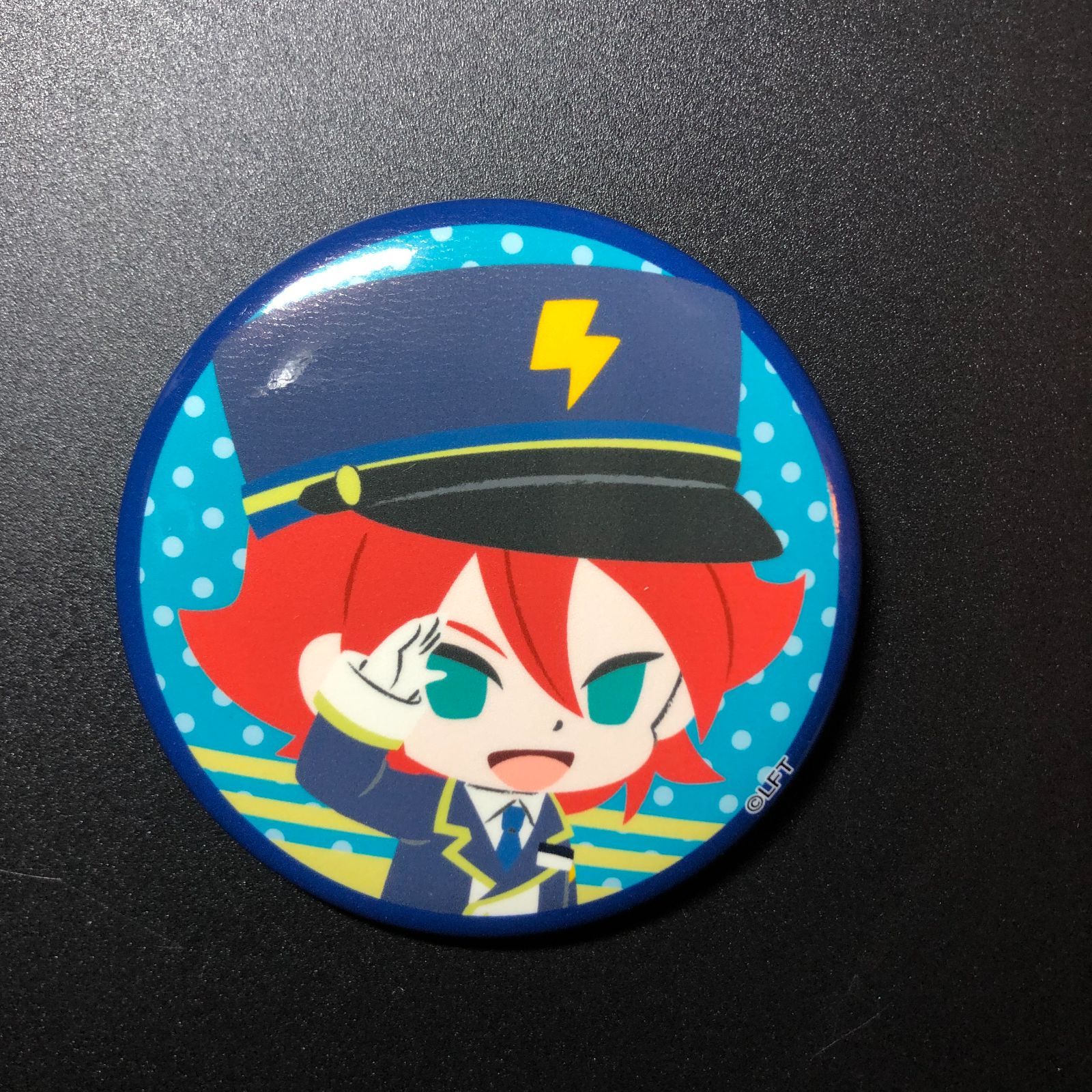 イナズマイレブン アレスの天秤 基山タツヤ 東京駅限定 缶バッジ