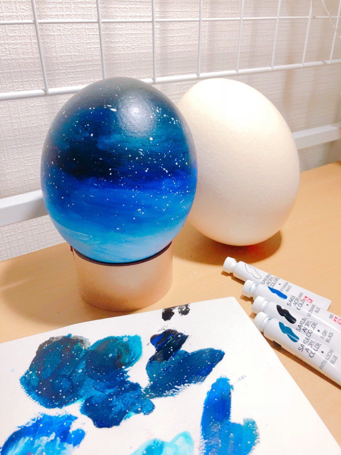 ダチョウの卵殻（中身なし・穴あき）手芸・エッグアート素材◎まとめ割