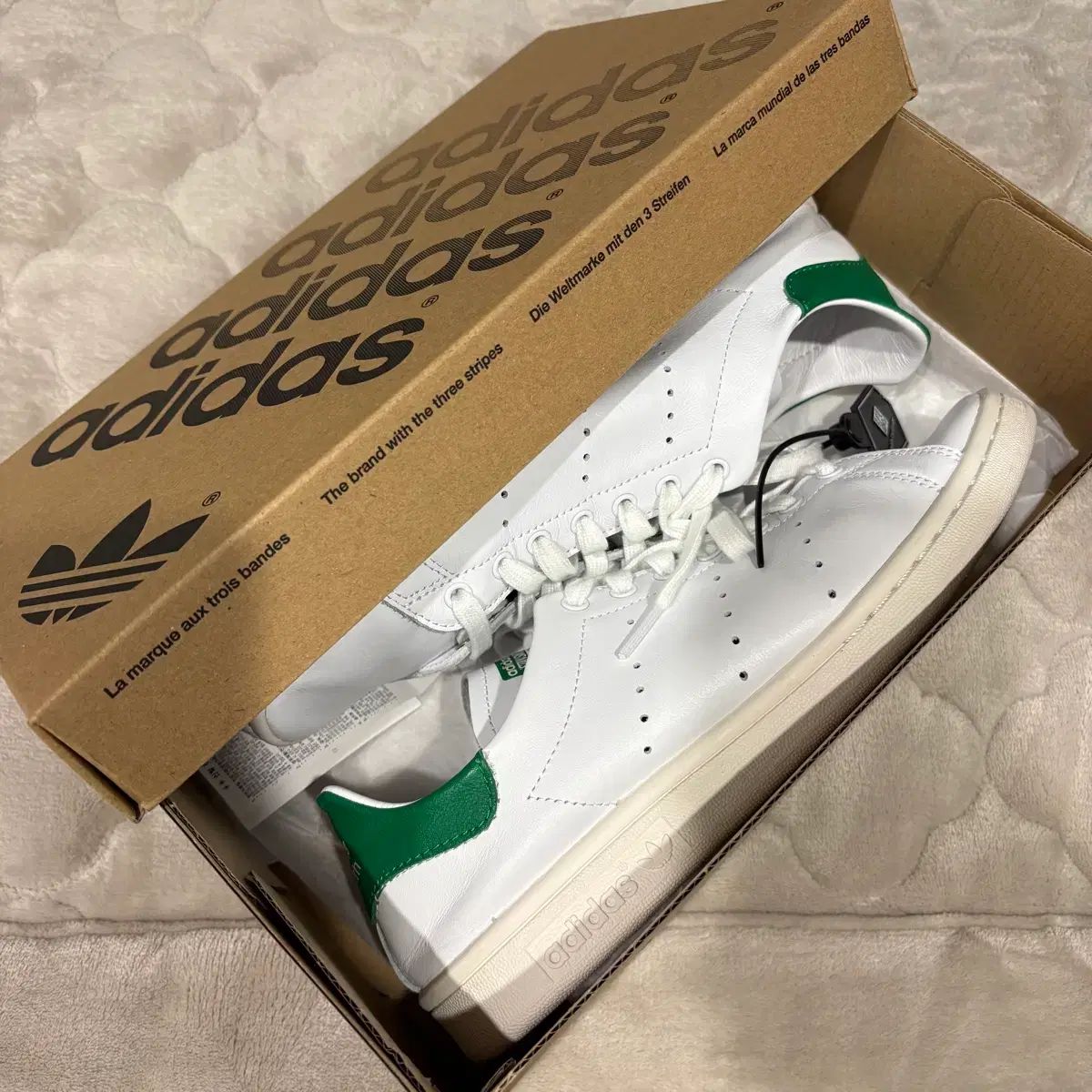 260 アディダス スタンスミス デコン 白 グリーン
