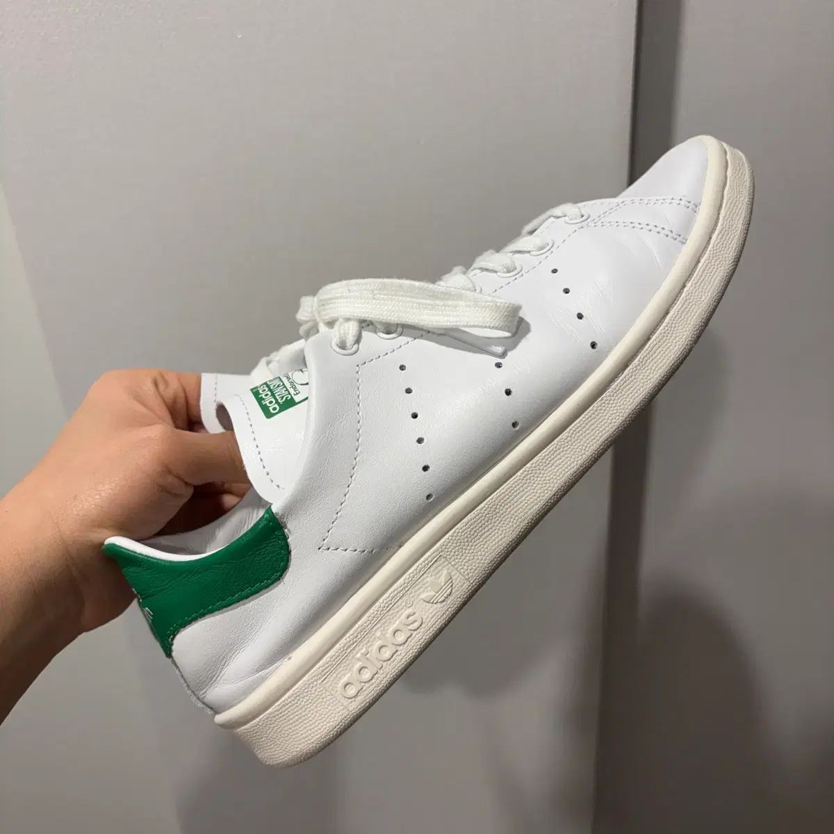 260 アディダス スタンスミス デコン 白 グリーン