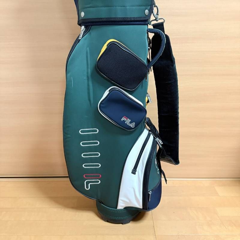 【匿名配送】FILAGOLF フィラゴルフ キャディバッグ 3分割 匿名配送】FILAGOLF フィラゴルフ キャディバッグ 3分割 匿名配送