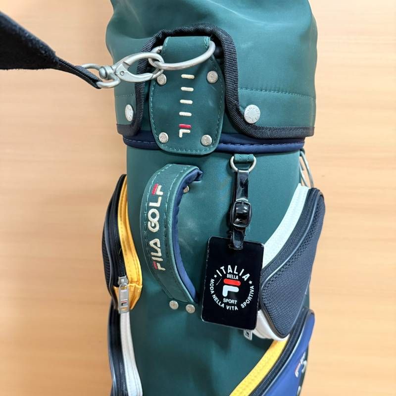FILA GOLF フィラ ゴルフ クラブ キャディバッグ 3口 分割 グリーン