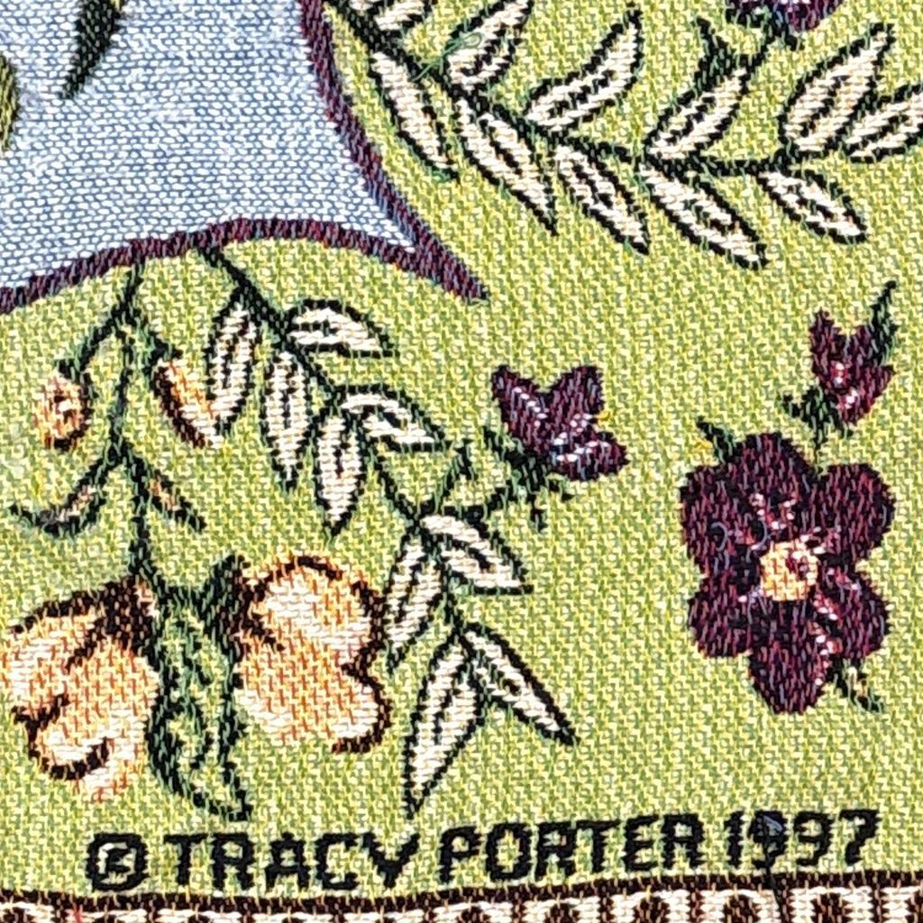 vintageラグ ブランケット マルチカバー タペストリー USA製 MADE IN