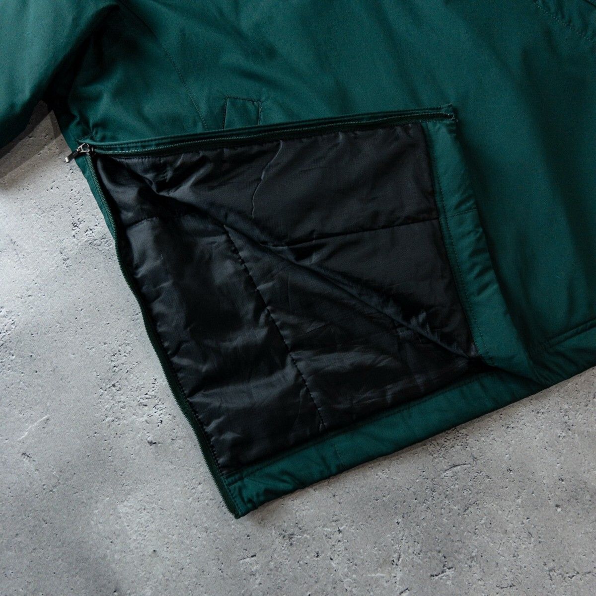 美品 Munsingwear マンシングウェア 半袖 中綿 プルオーバー