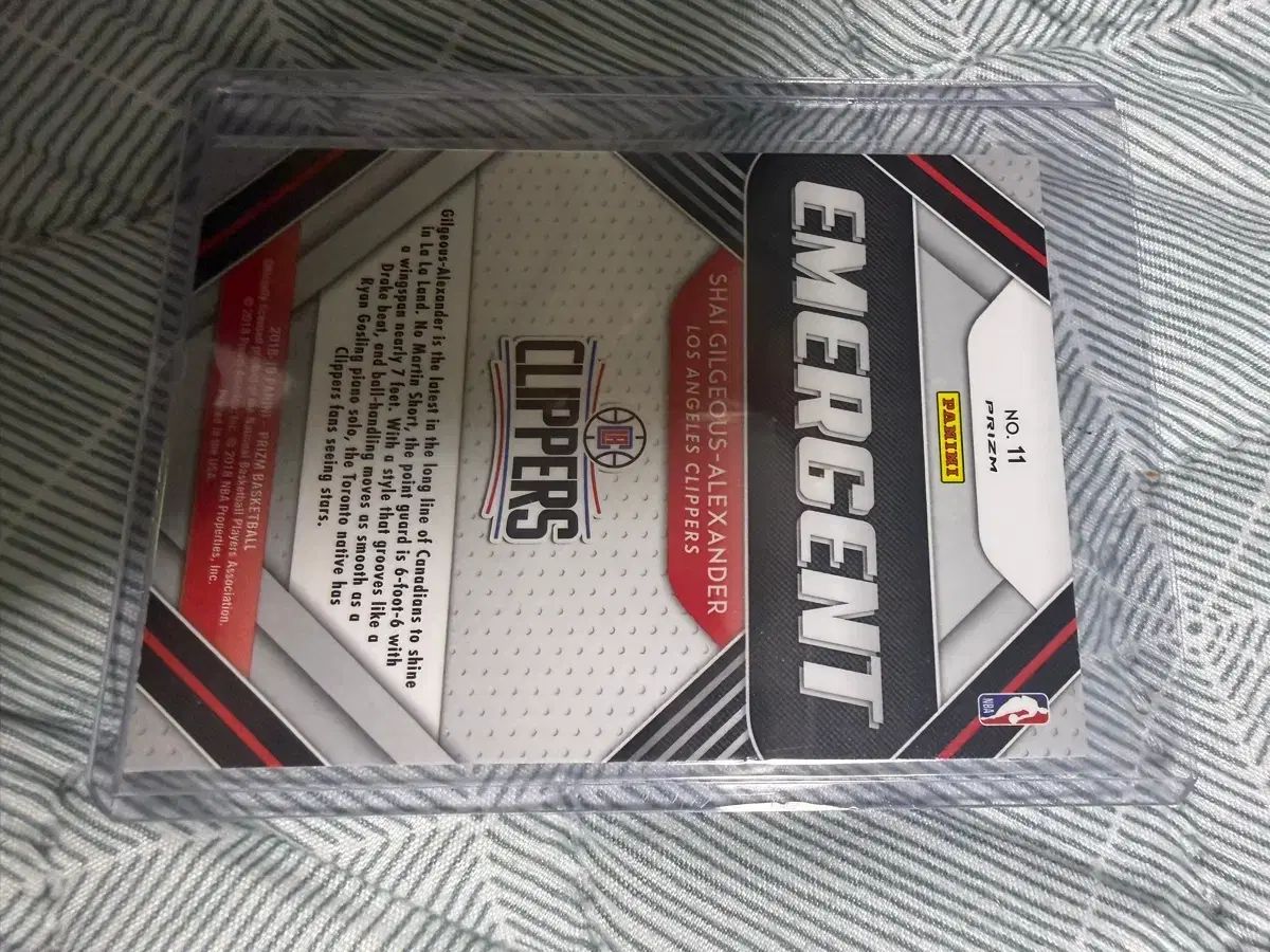 プリズム チュール ギルジャス アレキサンダー ルーキーシーズン インサート カード