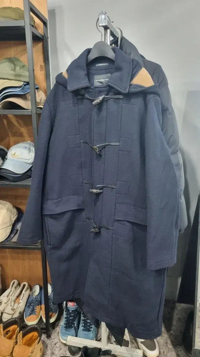 Club Monaco クラブモナコ ウール ダブルコート 105 110 コンディション9