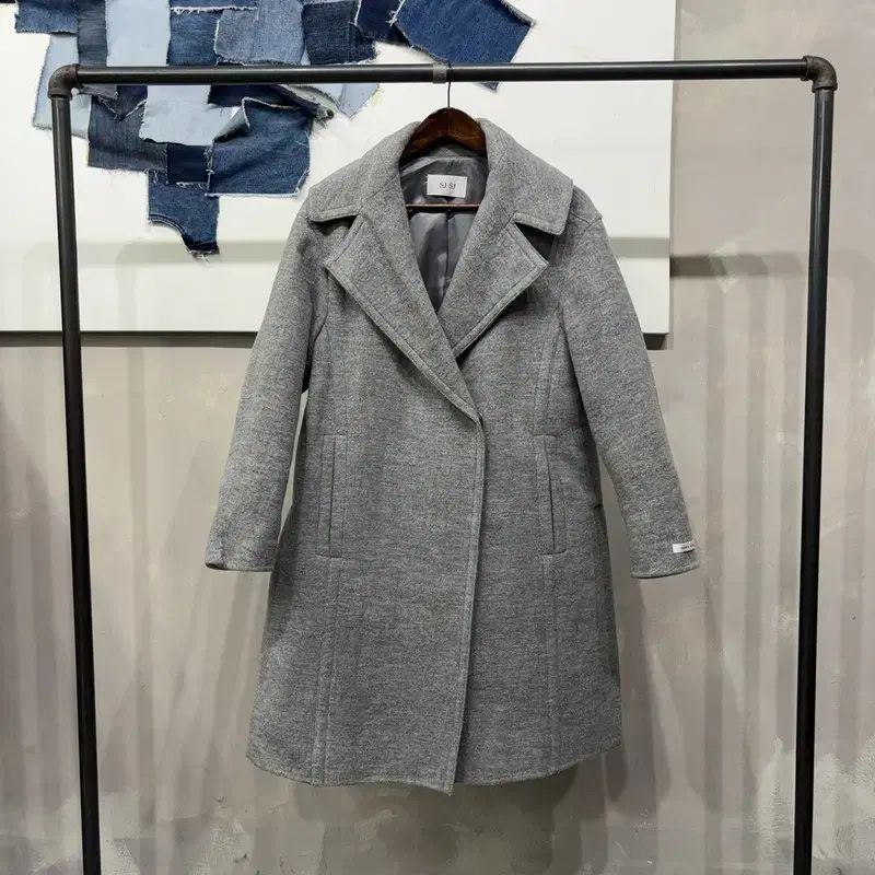 95 SJSJ The HANDSOME レディース カジュアル カシミア ウール ロングコート