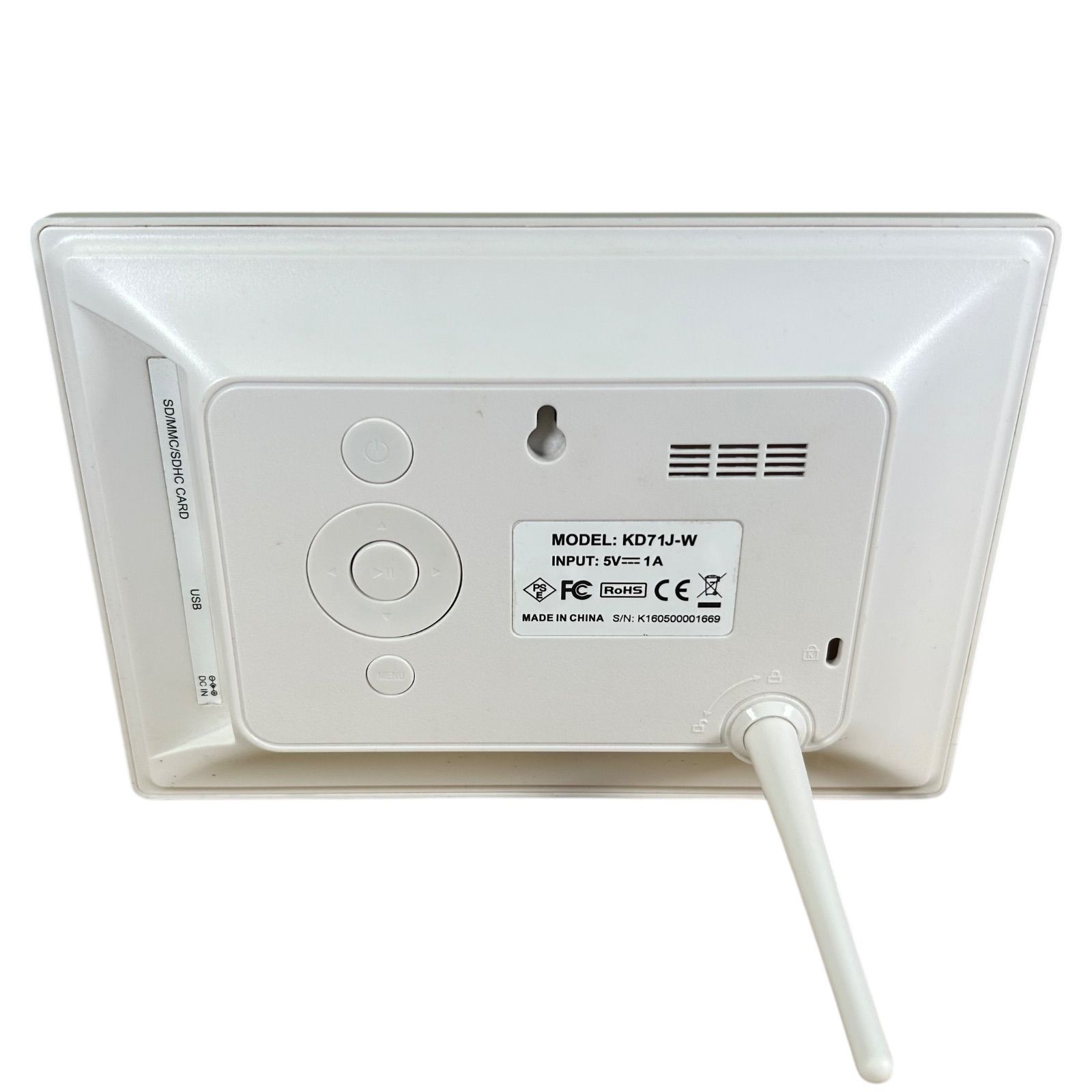 動作確認済】KEIAN デジタルフォトフレーム 7インチワイド液晶