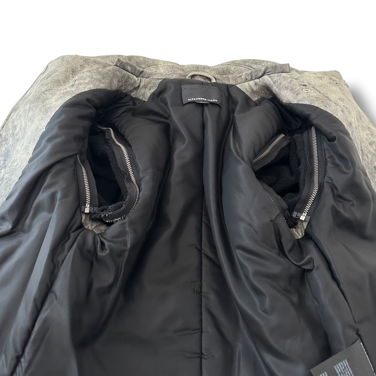 Alexander Wang アレクサンダーワン 2WAY ラムレザー ライダース 