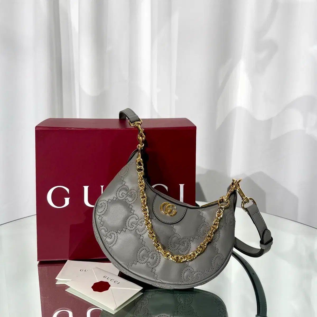 ダスト 構成 GUCCI グッチ GG マトラッセ ミニ ショルダーバッグ
