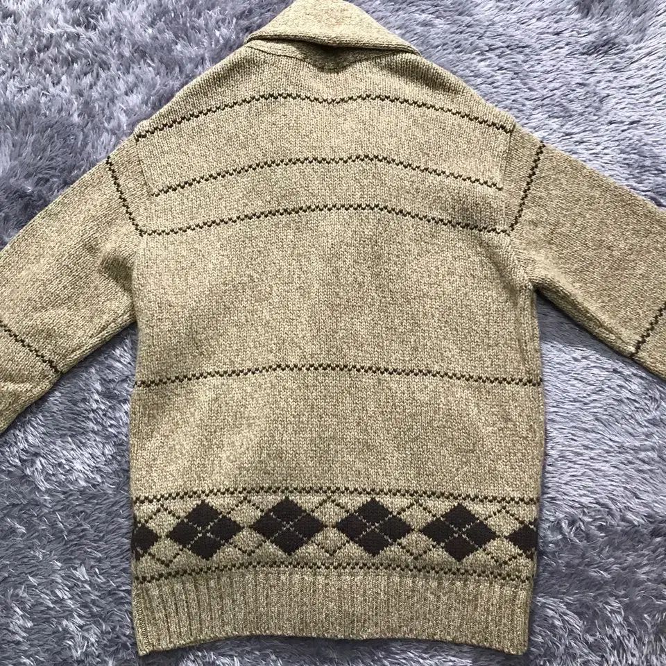 M A級 ビーンポール BEAN POLE カウチン ショールカラー カーディガン