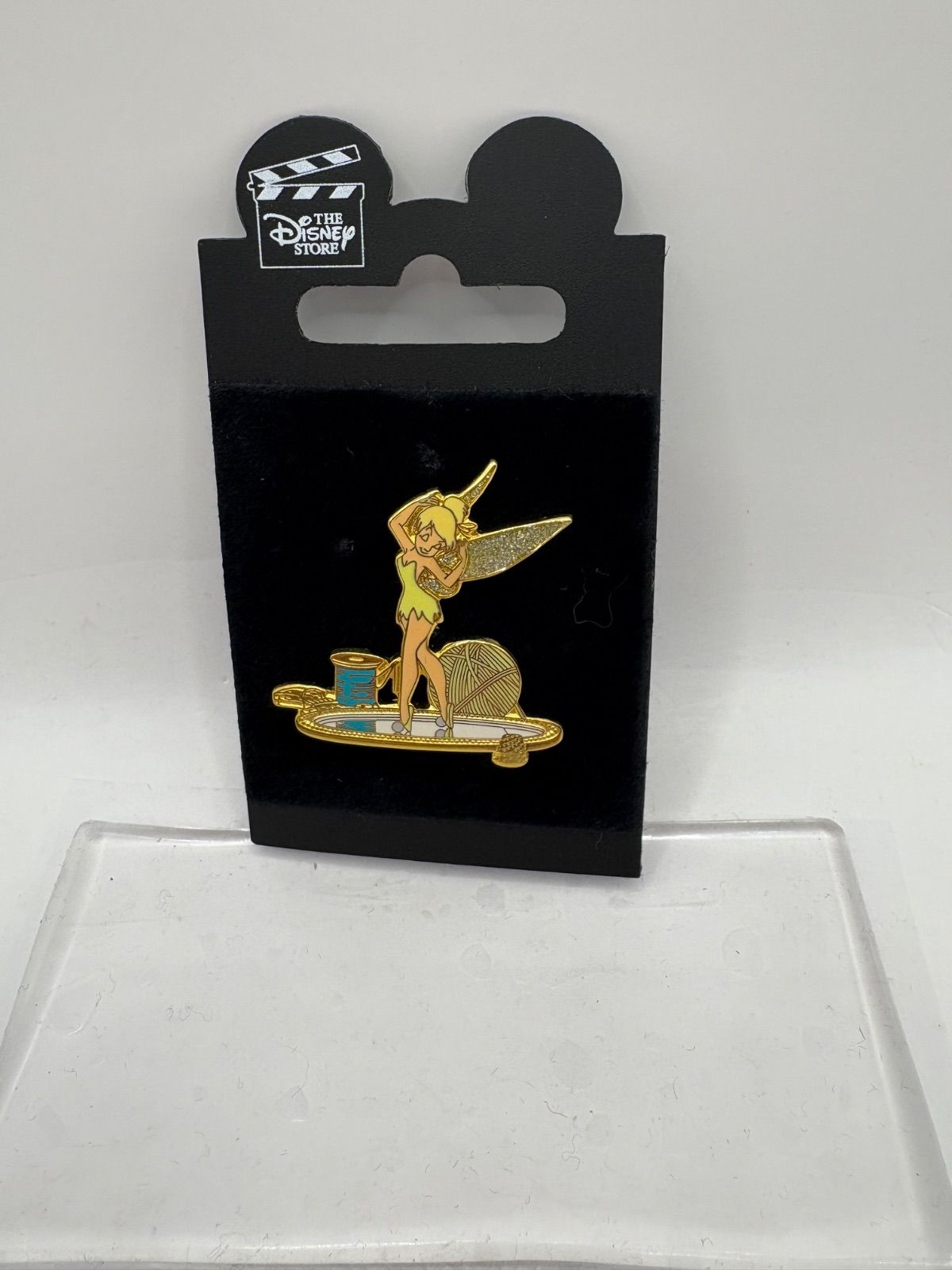 ディズニー ピンバッジ 4点セット ティンカーベル 限定 記念 パズル