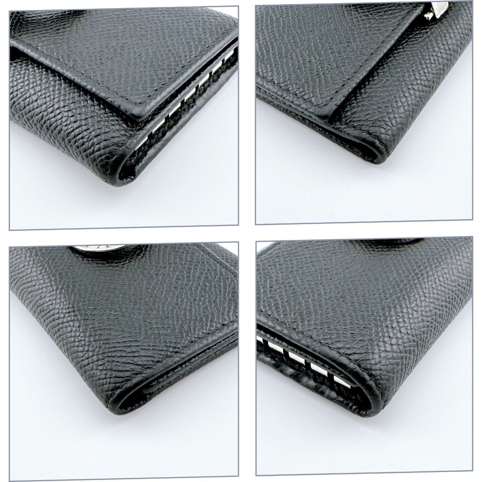 ブルガリ BVLGARI サークル ロゴ 6連 キーケース 黒 レザー - メルカリ