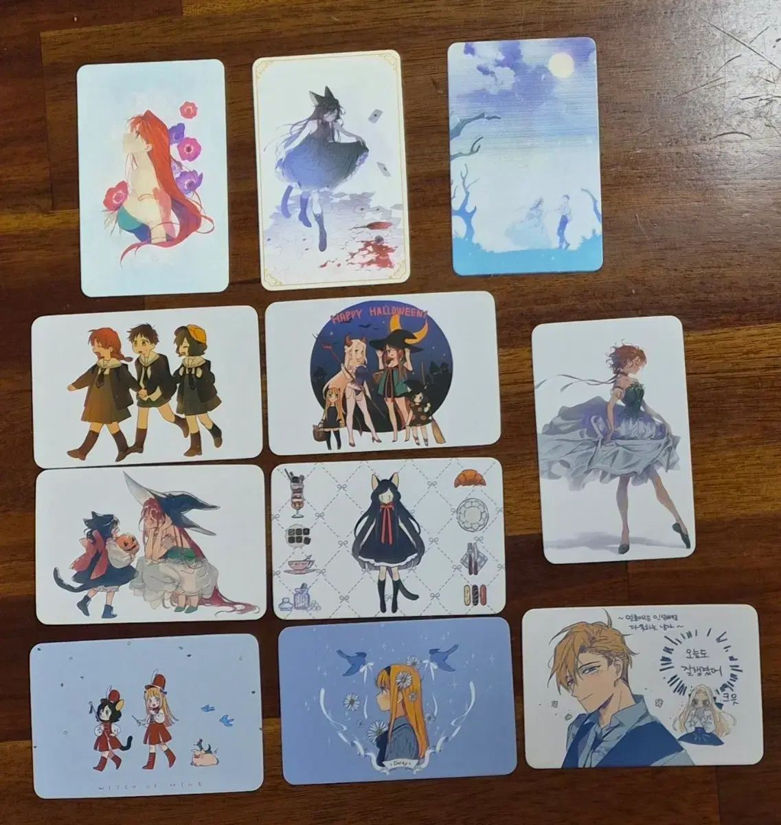 私 魔女 トゥーニック はがき トレカ ウェブトゥーン 単行本 漫画 純情 ロマンス