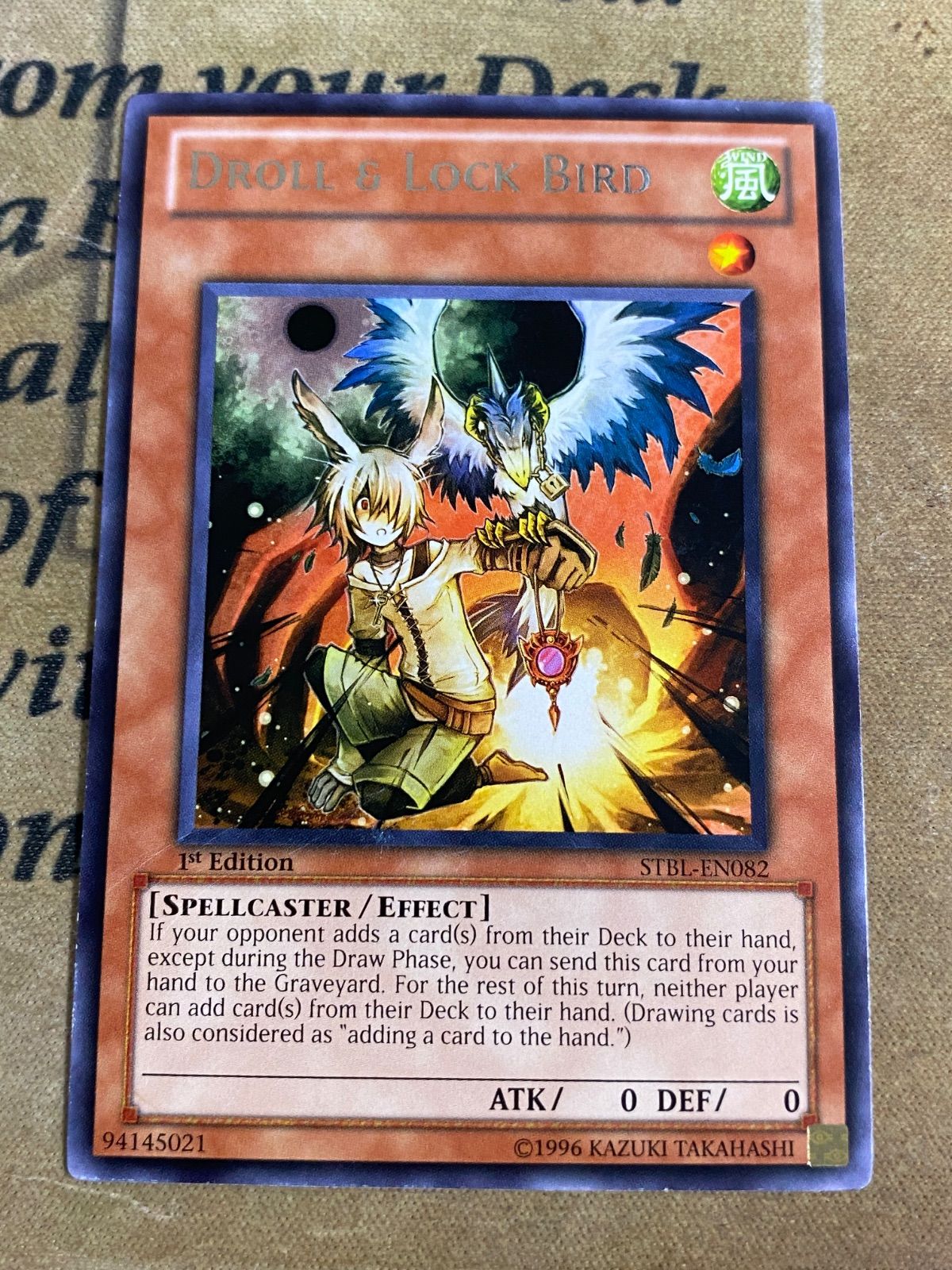 遊戯王 英語 ドロール&ロックバード 字レア 1st - メルカリ