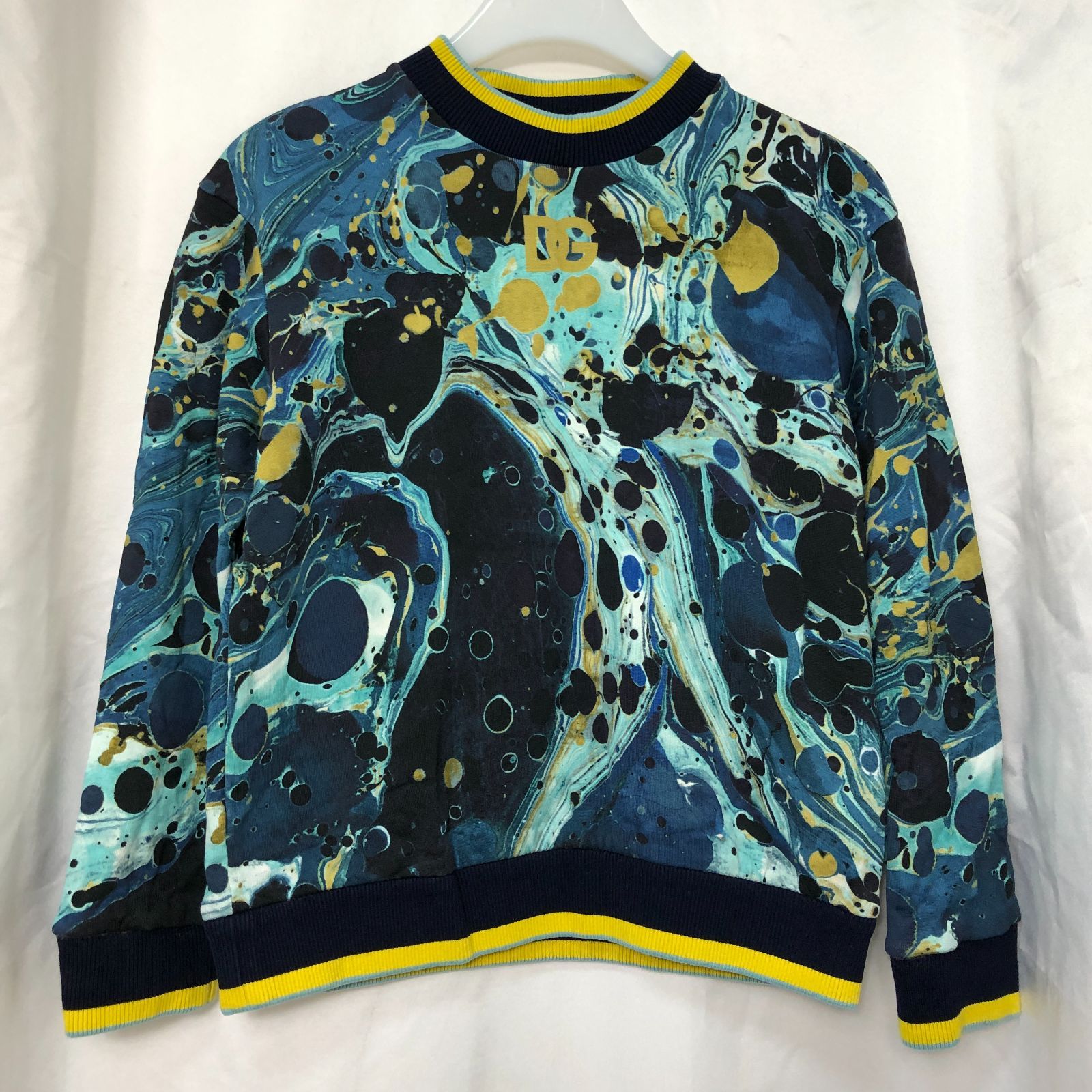 DOLCE＆GABBANA トレーナー 子供服 ブルー系柄物 SGSS 10-8185