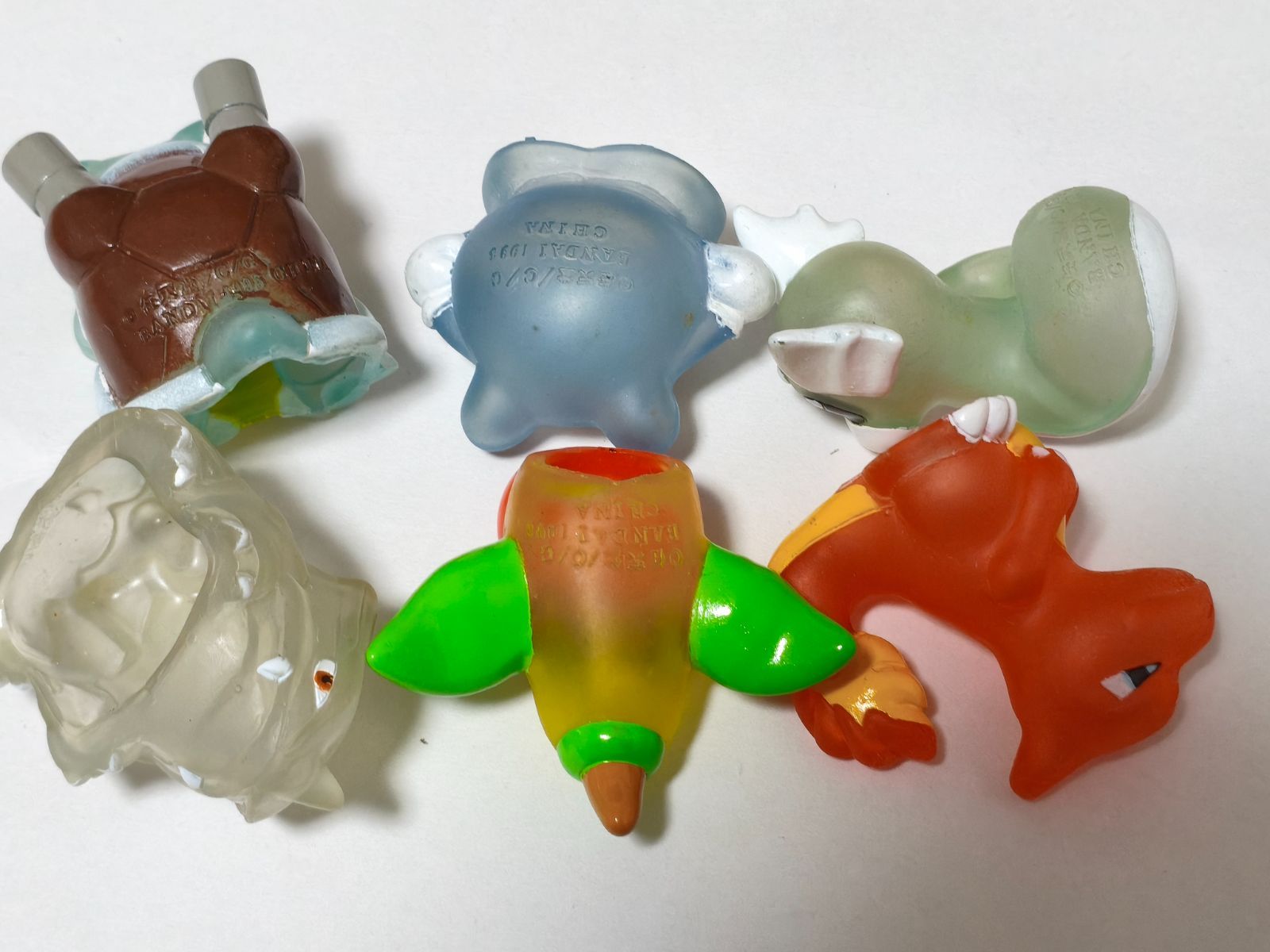 指人形 クリアverのみ 6体セット カメックス ニョロゾ ミニリュウ