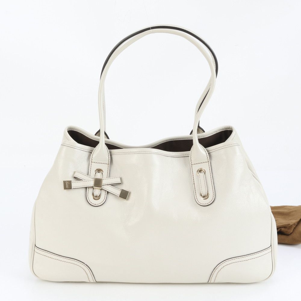 グッチ プリンシー 163805 レザー トート バッグ 肩掛け ショルダー ハンド 本革 レディース RUM DD 25-6