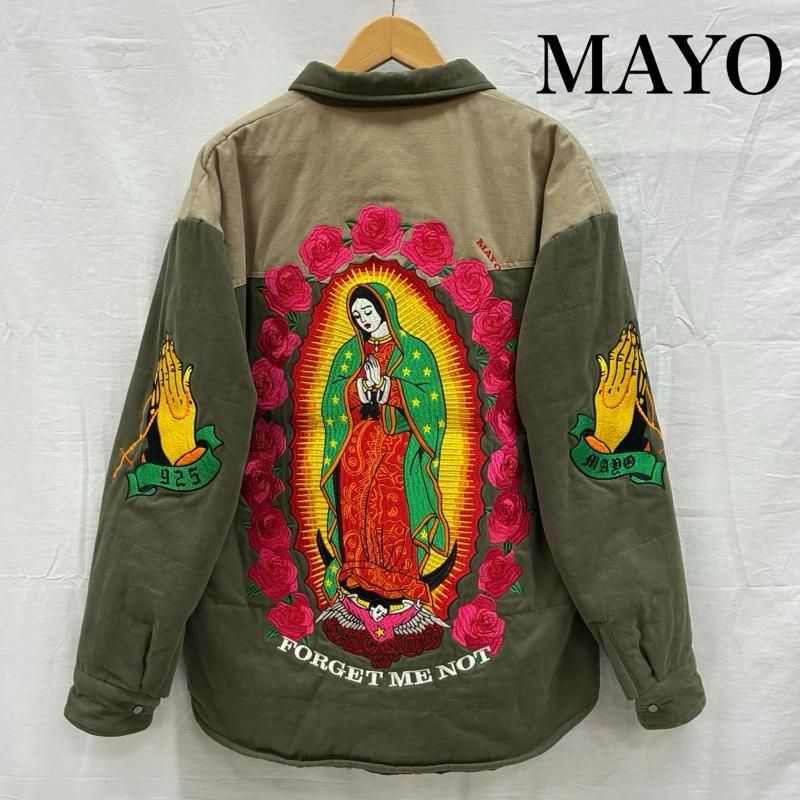 古着 MAYO メイヨー Embroidery Maria Shirt Jacket 22 MY- メンズ L ISItems