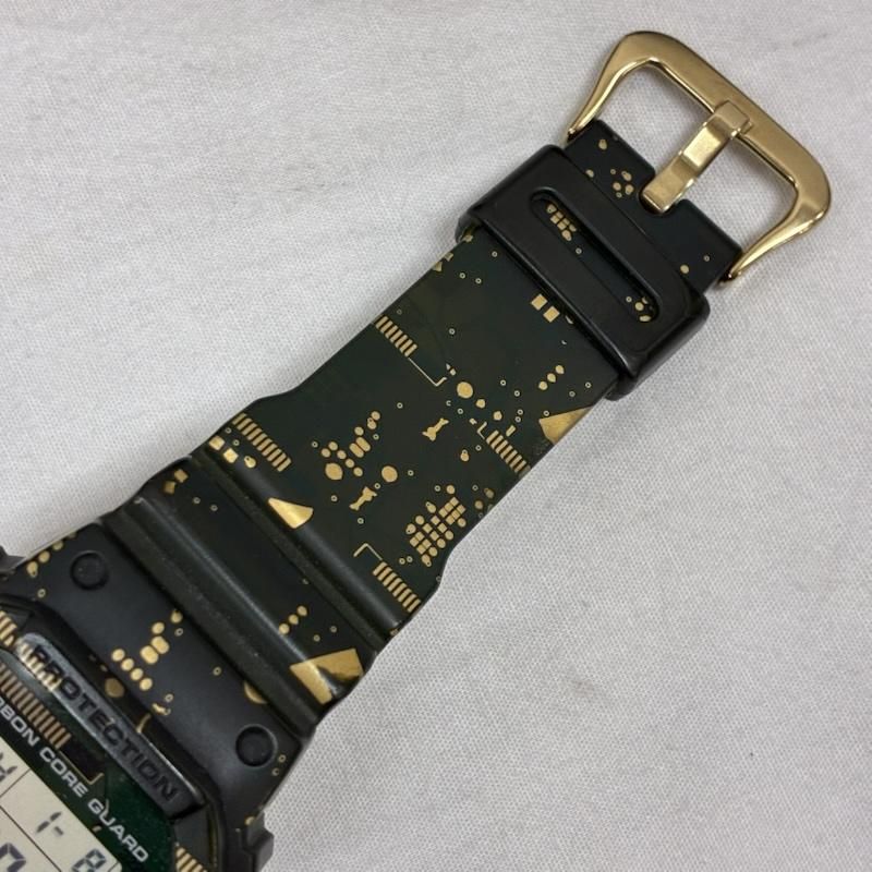  ジーショック DWE-5600 CC-3 JR カーボンコアガード 回路基板 カモフラージュ クォーツ デジタル 腕時計 メンズ - ISItems 古着 腕時計(デジタル) 時計