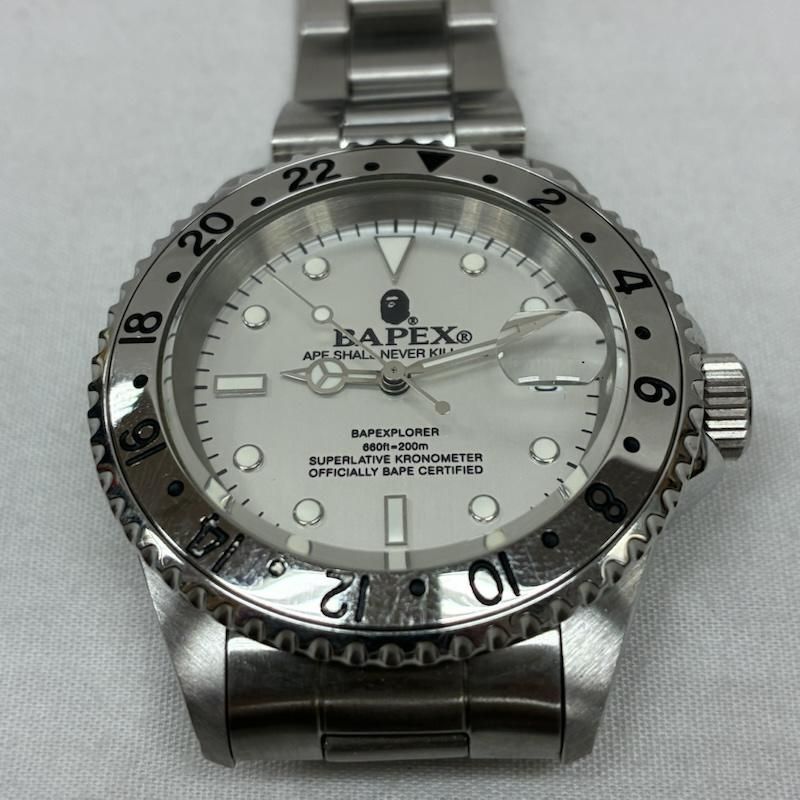 アベイシングエイプ BAPEX エクスプローラー 自動巻き アナログ 腕時計 メンズ - ISItems 古着