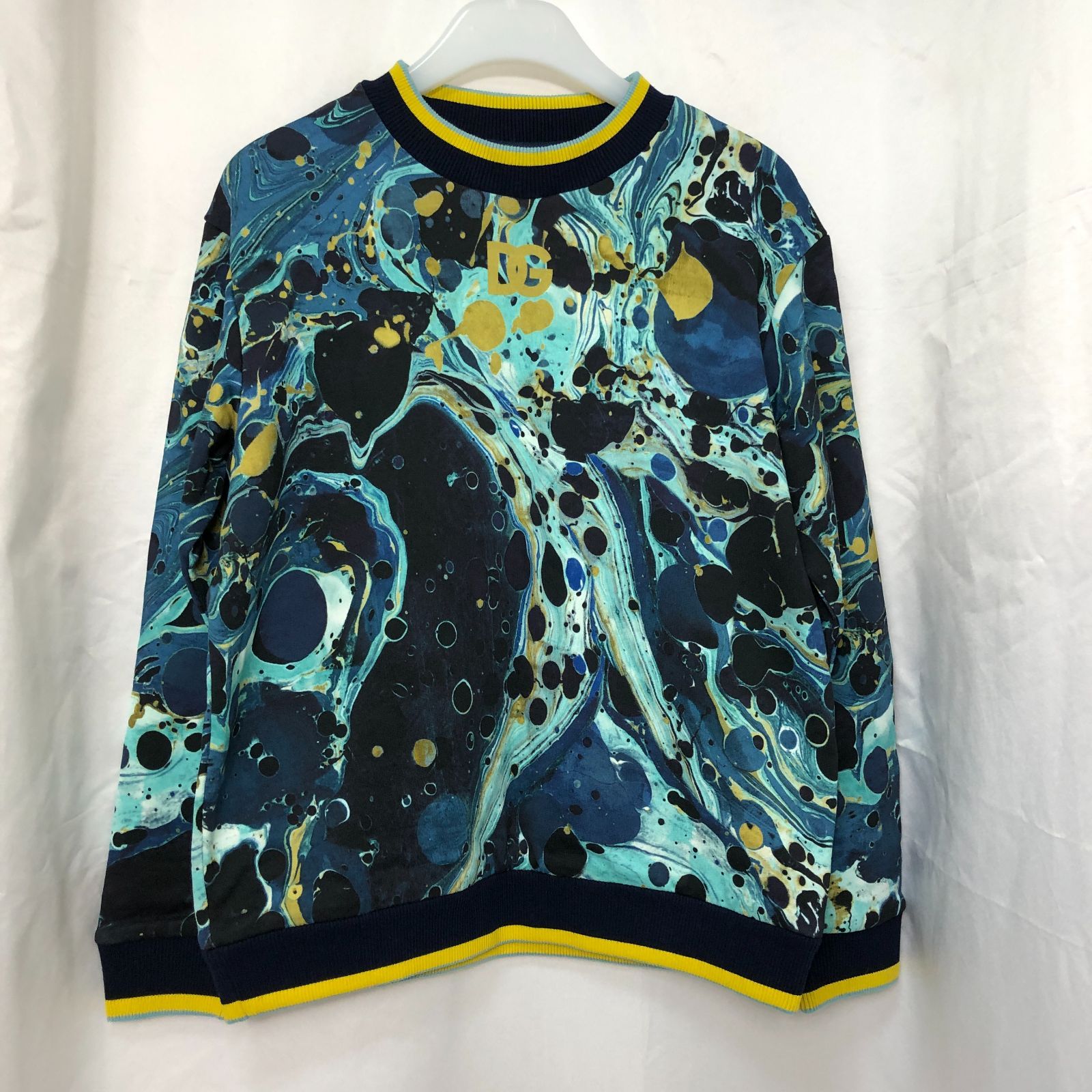 美品】DOLCE&GABBANA トレーナー 子供服 ブルー系柄物 SGSS10-8184