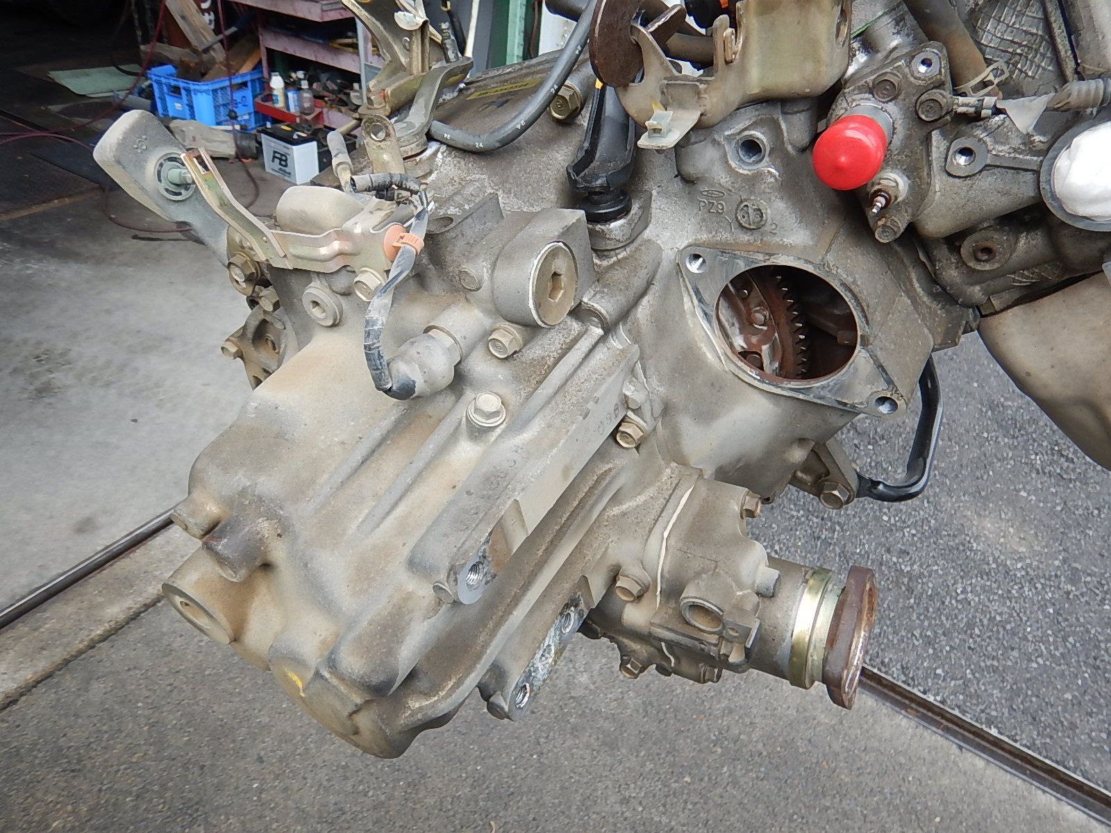 ホンダ アクティ ACTY HA4 5速マニュアルミッション 4WD Z9- 走行テストOK [101975]