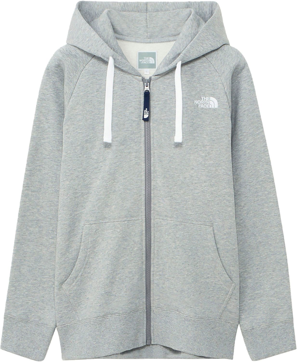 ザ ノース フェイス THE NORTH FACE アウトドア リアビューフルジップフーディ レディース スウェットパーカー アウター トップス 上着 速乾 普段着 キャンプ ハイキング シンプル ロゴ入り Z ミックスグレー