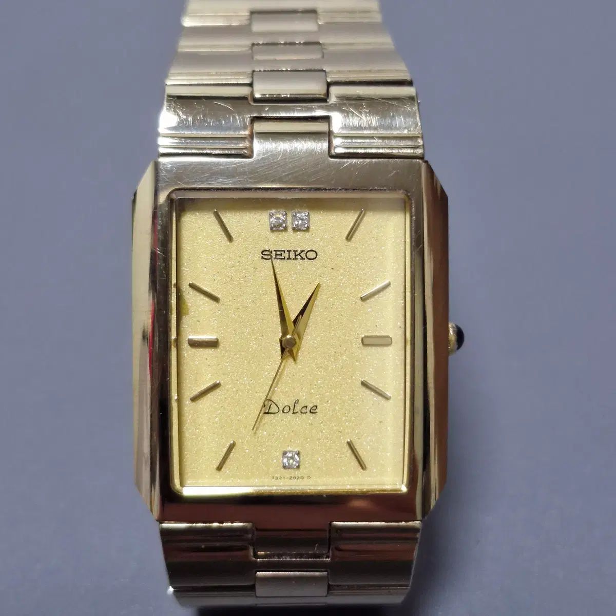 セイコー ドルチェ メンズ クォーツ時計