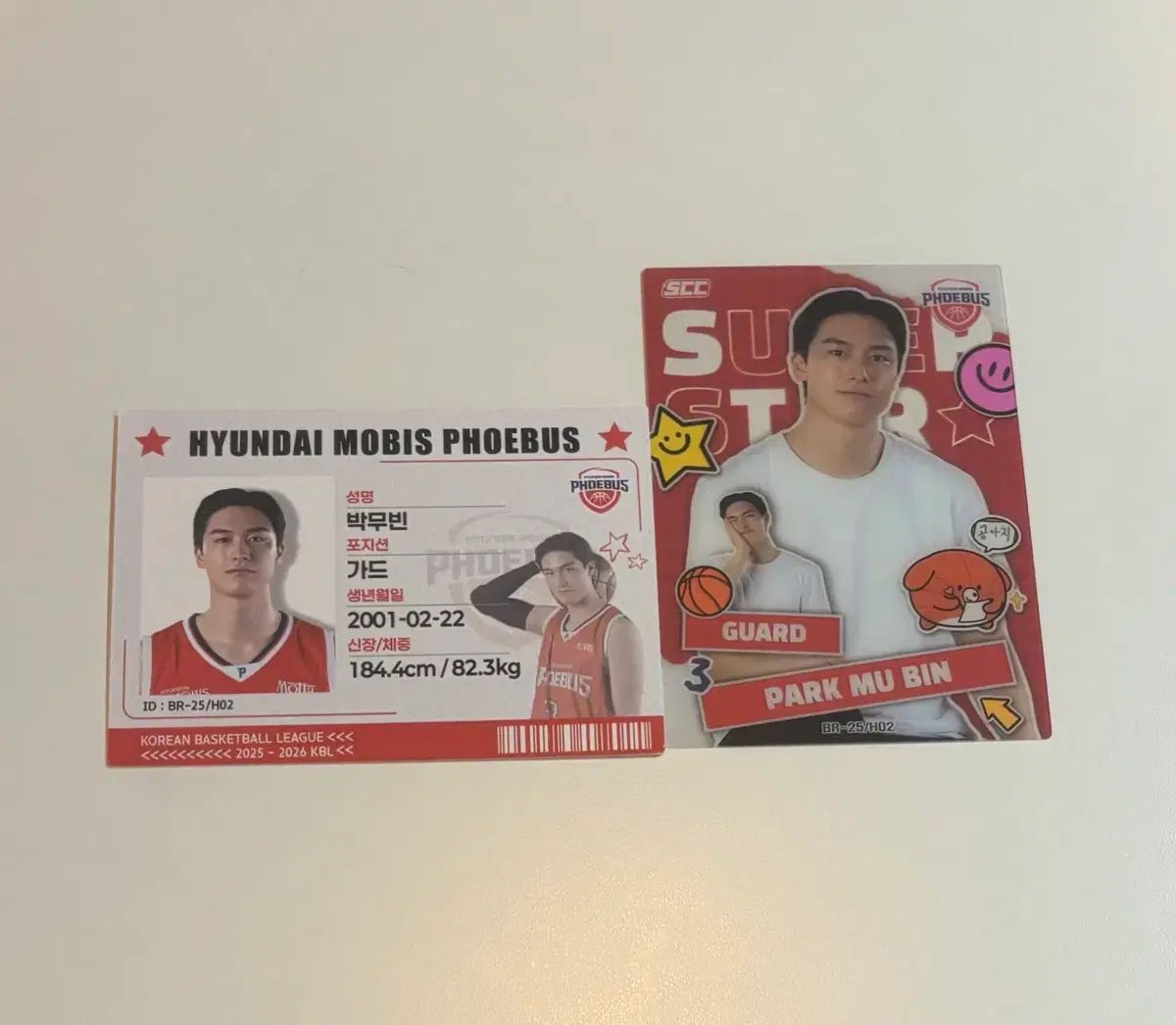 25 - 26 KBL カード パク ムビン SUPERSTAR IDカード まとめ