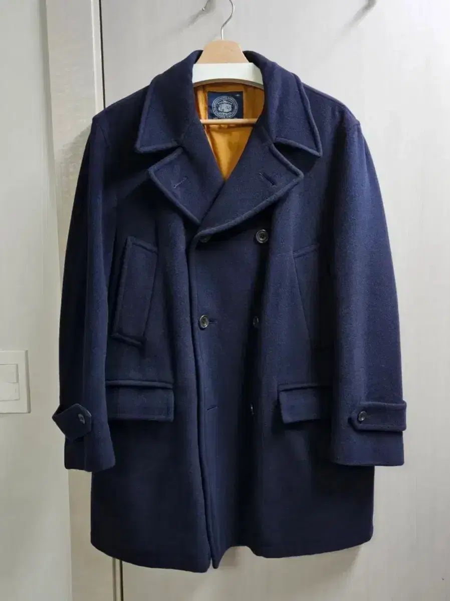 J.PRESS ダブルコート ピーコート ネイビー m