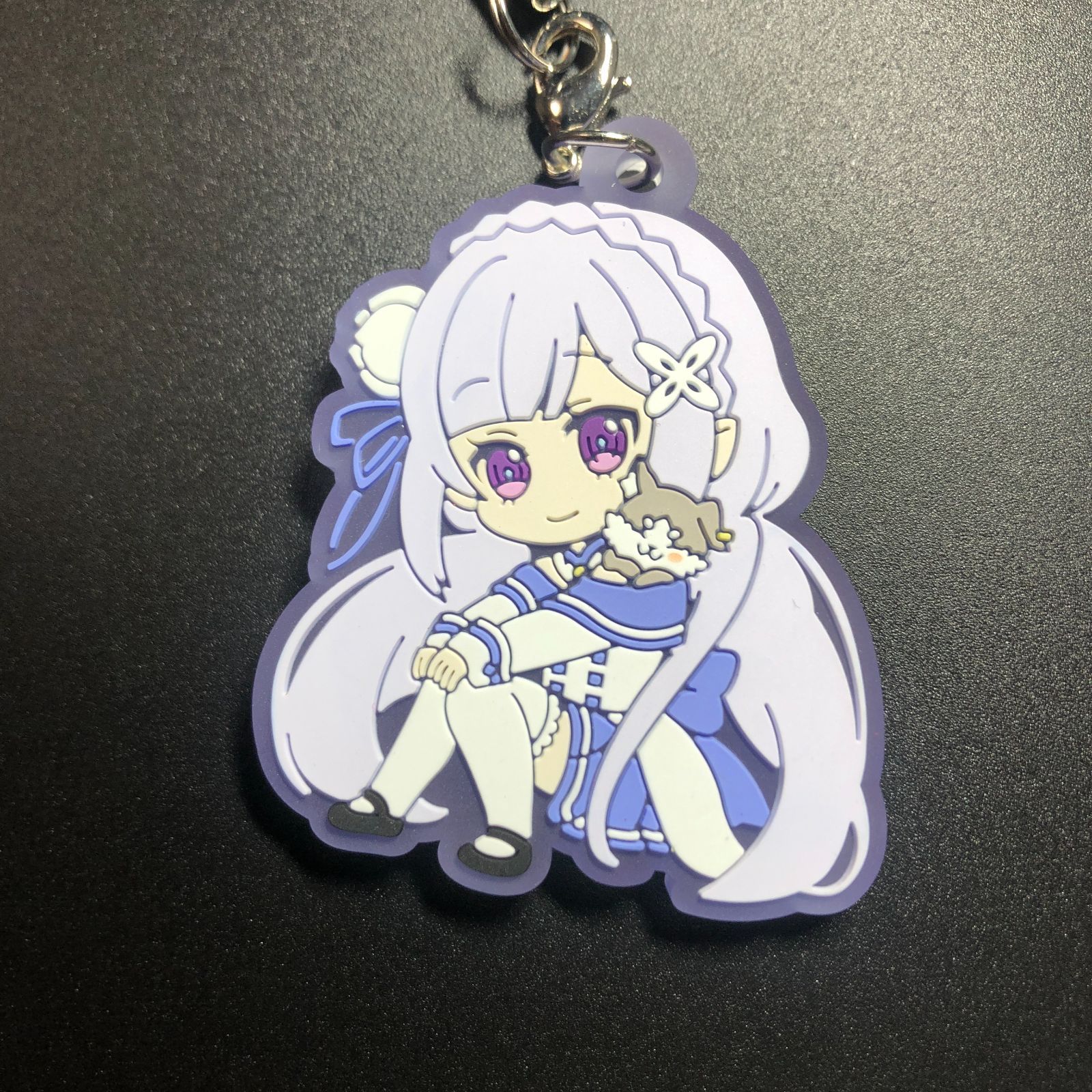 Re:ゼロから始める異世界生活 エミリア ラバーストラップ リゼロ