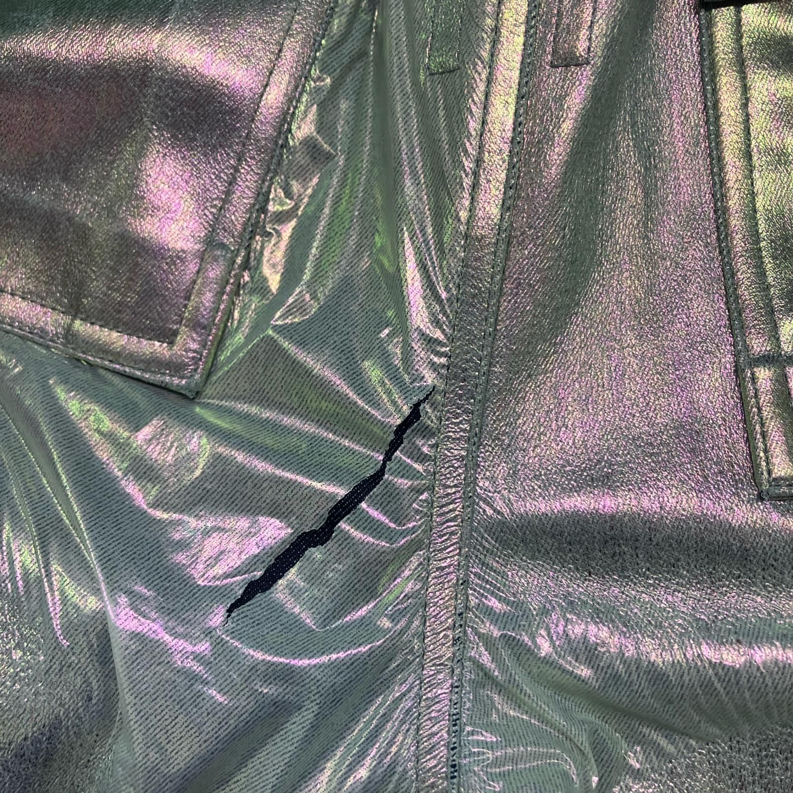 正規 Rick Owens BauhausCargoPants バウハウスカーゴパンツ リックオウエンス -SLQI シルバー 48 6355 M ワークパンツ カーゴパンツ ペインターパンツ パンツ メンズ