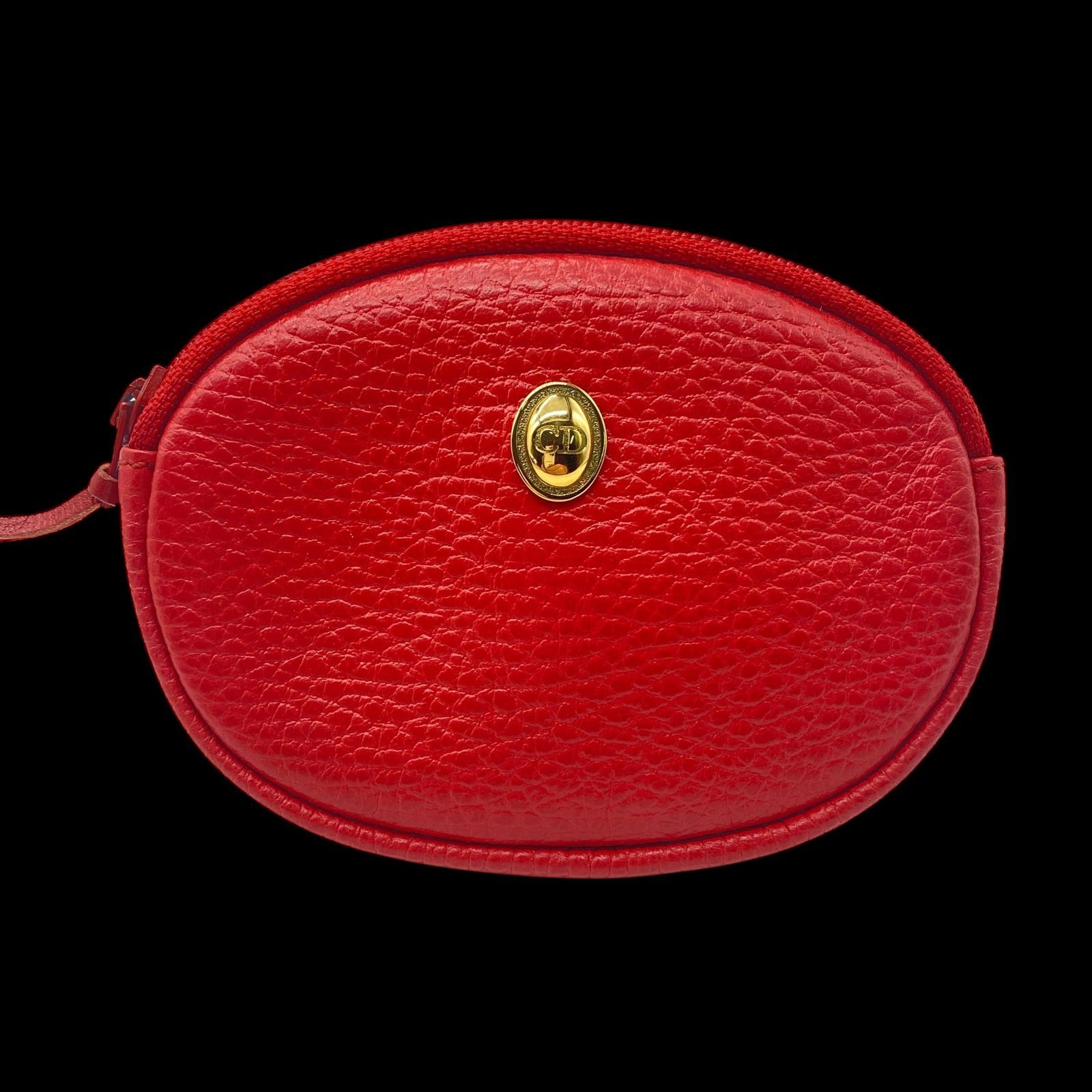 希少 美品 Christian Dior クリスチャンディオール CDロゴ コイン 