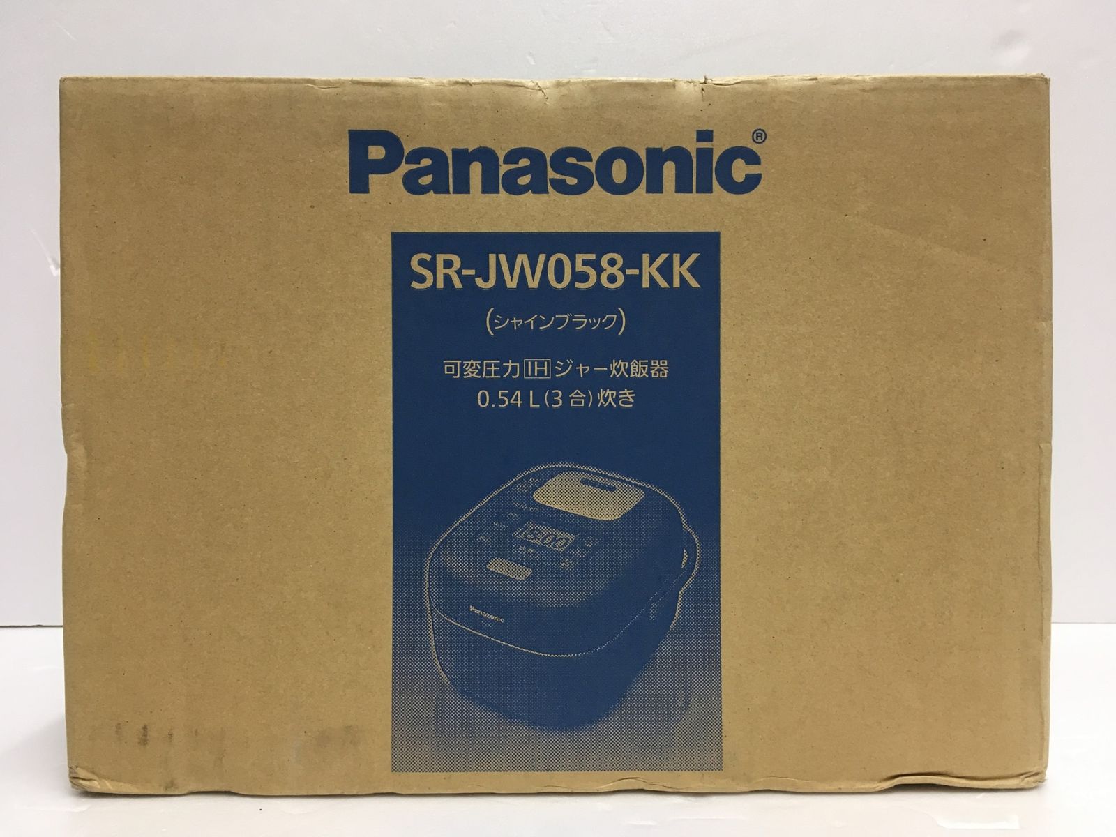 送料無料※ Panasonic 可変圧力IHジャー炊飯器 Wおどり炊き SR-JW058-KK