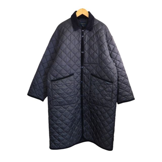 × BEAMS 21 aw LOOSE BALL COLLAR COAT NAVY SLJ 2057-G 96 ラベンハム ビームス ルーズ ボール カラー コート アウター ジャケット