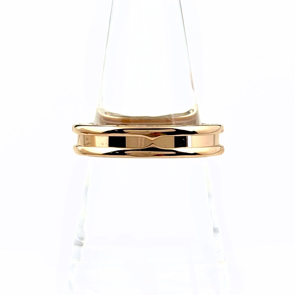ブルガリ BVLGARI ビーゼロワン XS リング PG ピンクゴールド 指輪 16.5号 750 レディース