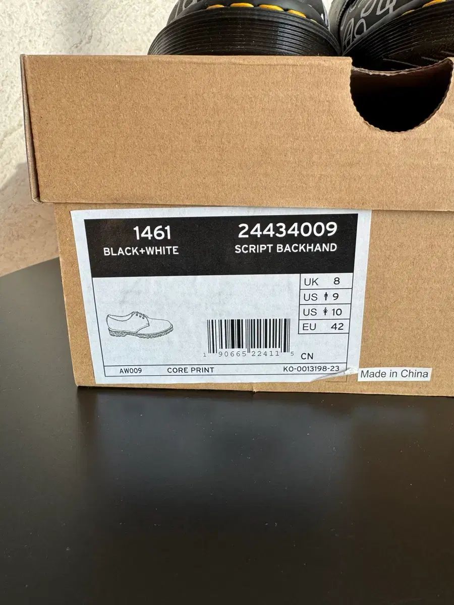  DR. MARTENS ドクターマーチン 1461 スクリプト バックハンド 270 UK 8 ローファー ブーツ 革靴