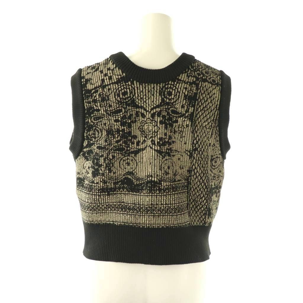 アメリヴィンテージ Ameri VINTAGE 23SS 2WAY LACE PAINTING KNIT TOP