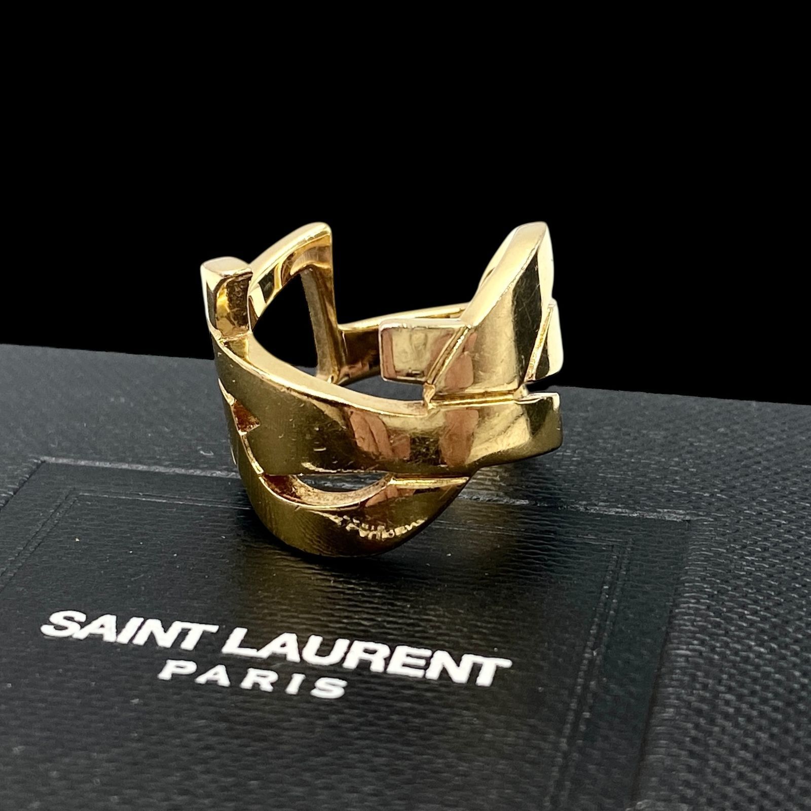 Laurent サンローランロゴ 中古 Saint Laurent サンローラン タイニー