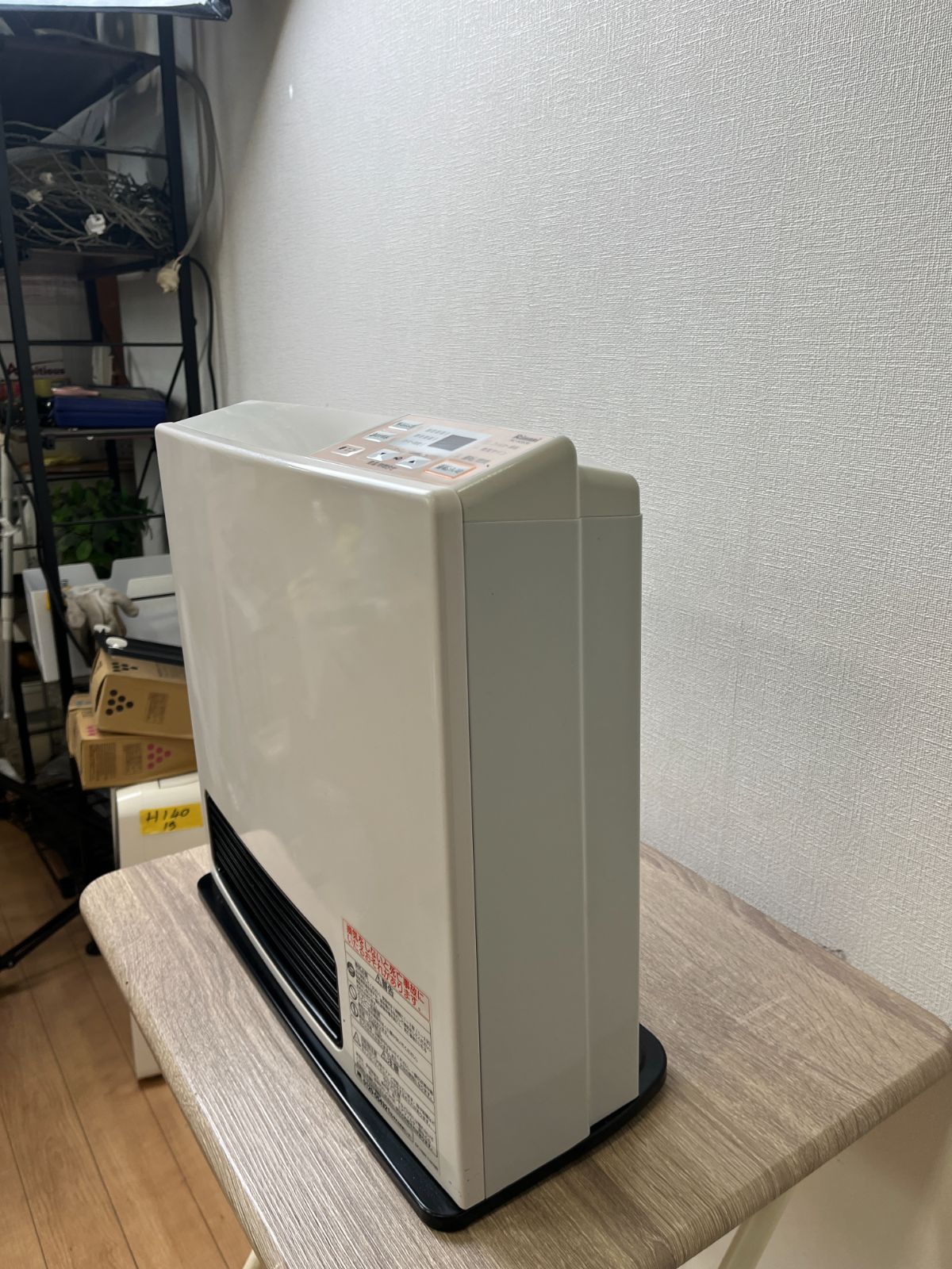 リンナイ　ガスファンヒーター　 RC-K4001E 2014年製　都市ガス リンナイ ガスファンヒーター RC-K4001E-1 都市ガス 専用ホース付属