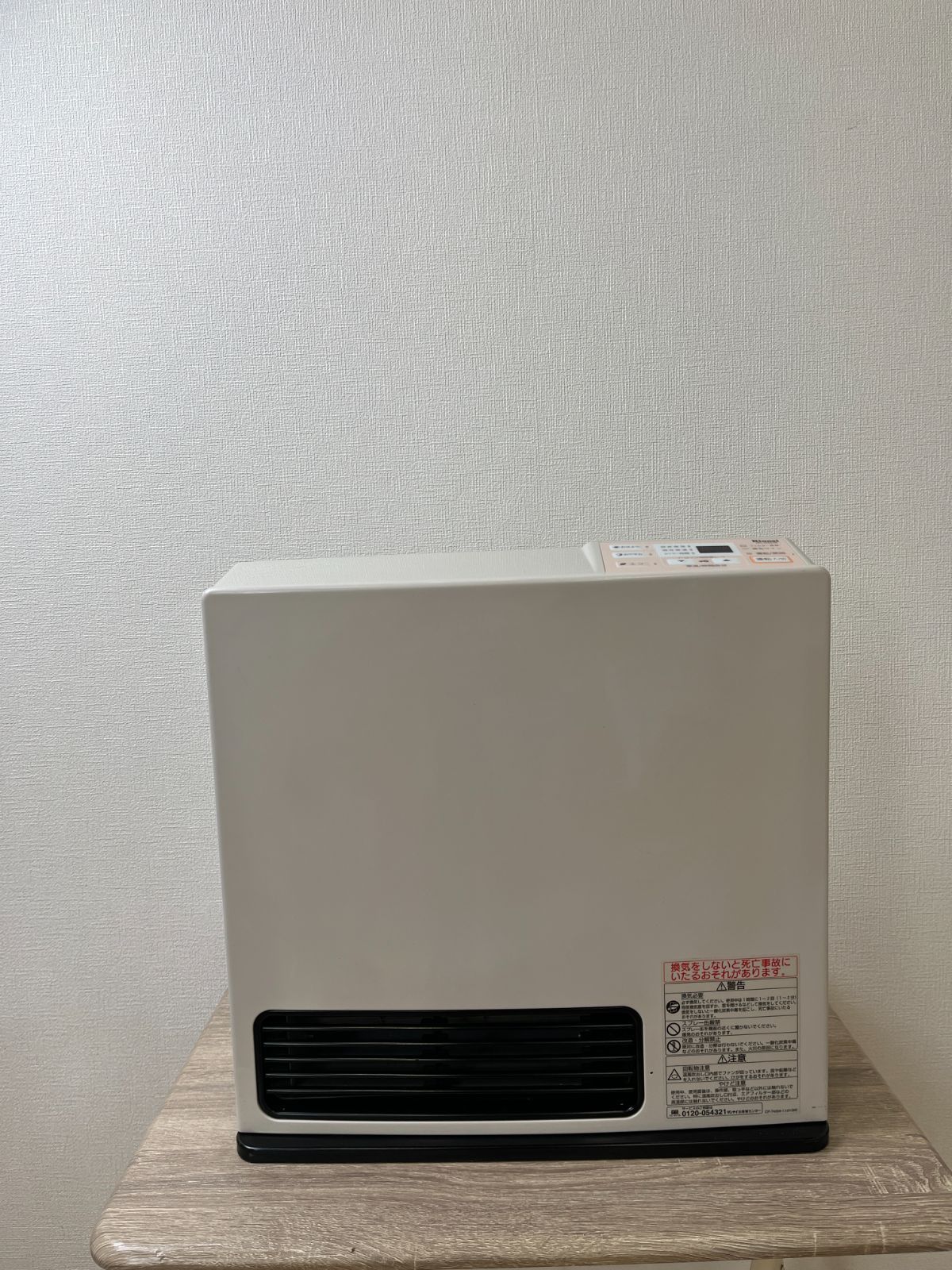 リンナイ ガスファンヒーター 都市ガス RC-K4001E-1【2012年製】 木造