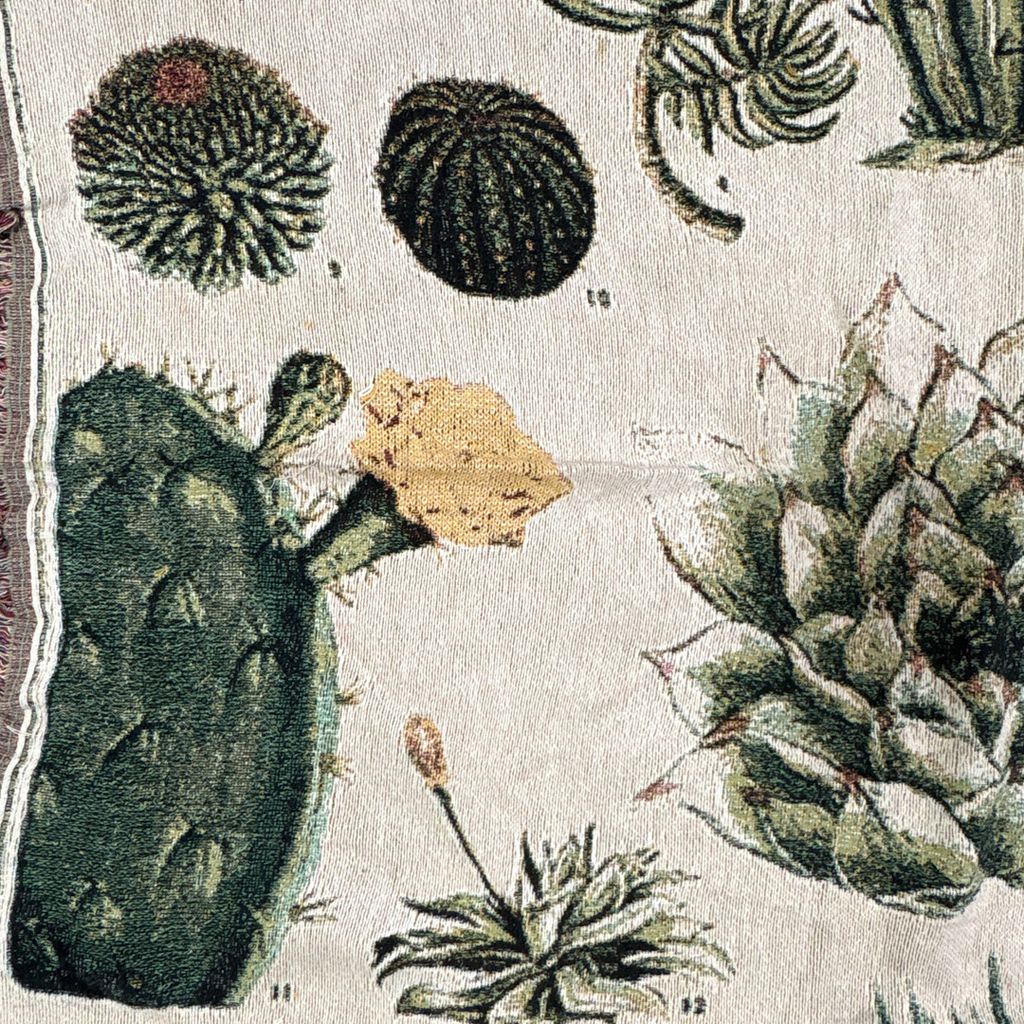 vintageラグ ブランケット マルチカバー タペストリー フラワー 花