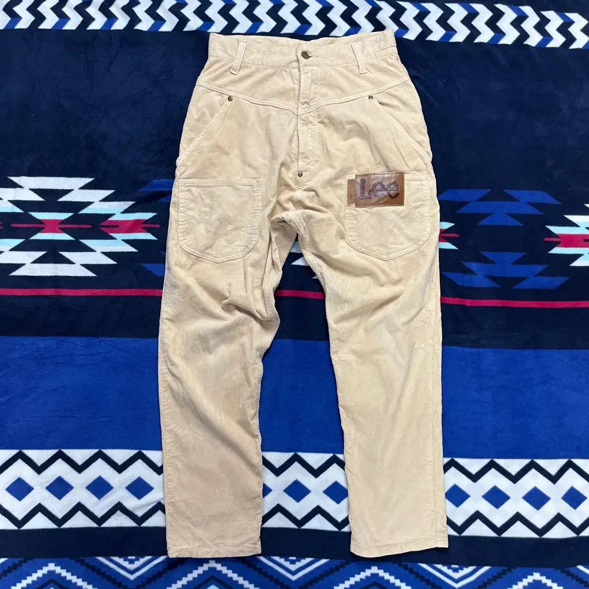 リー-メルシーボークー コラボ コーデュロイパンツ 実寸