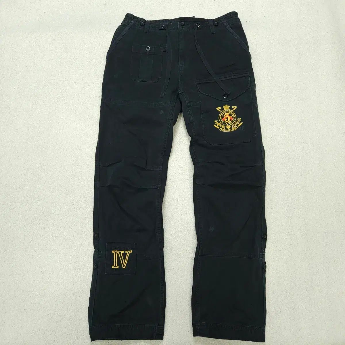 ポロ ラルフローレン エンブロイダード ロゴ カーゴ パンツ 32|32