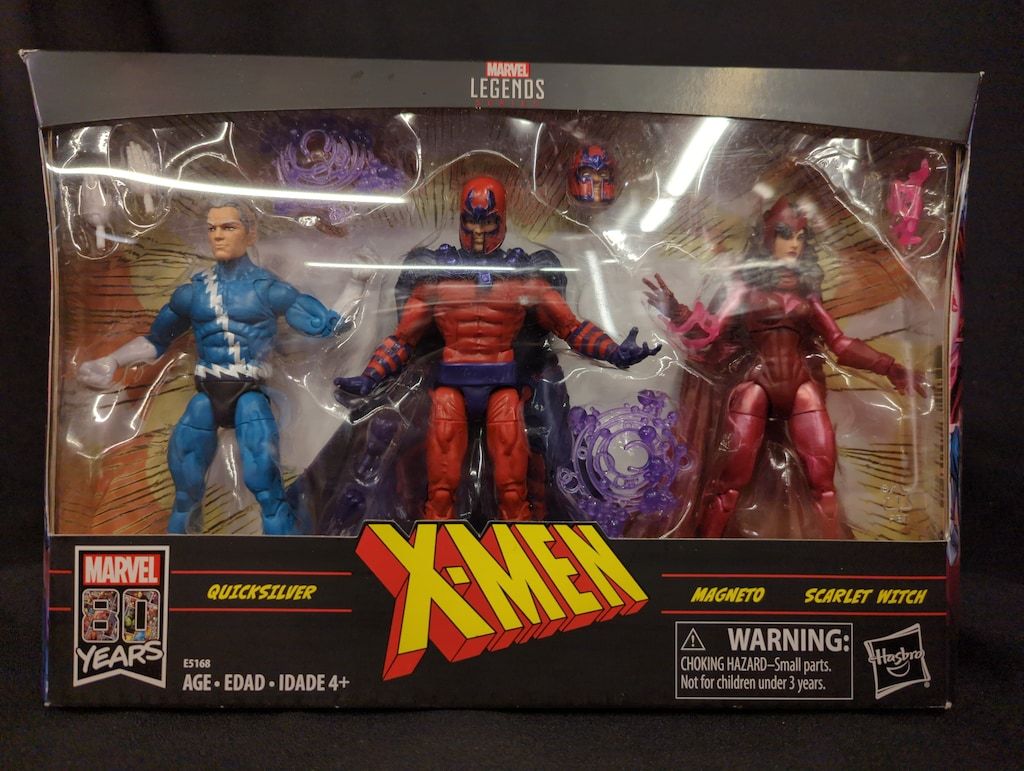HASBRO MARVEL 80 YEARS X-MEN | MAGNETO SCARLET WITCH 6インチ