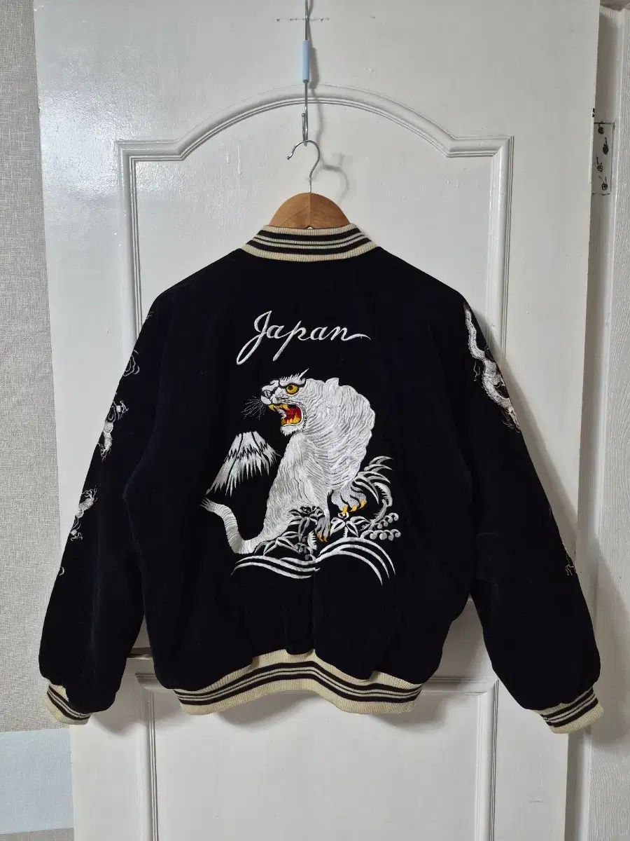 F 험버 ツアーベルベット 刺繍 スカジャン 桜木 花道 バッグ