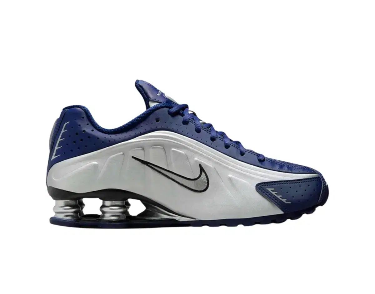 ナイキ ショックス R 4 ブルー メタル 260