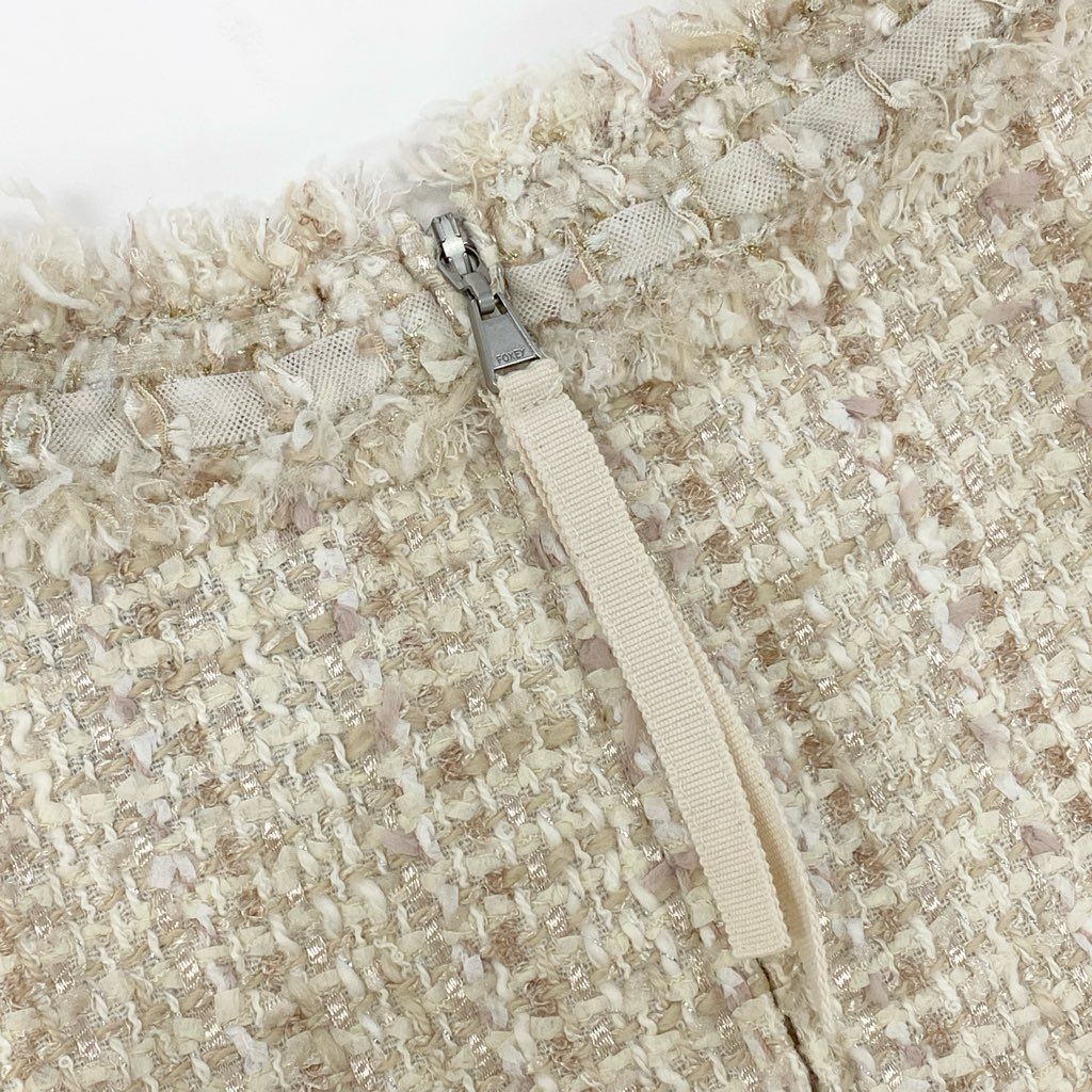 1a8 《美品》 FOXEY フォクシー DRESS BOTANACAL ツイードワンピース